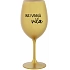 (NE)VINNÁ VÍLA - zlatý pohár na víno 350 ml
