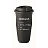 TO DO LIST: BYŤ ÚŽASNÝ - čierny termohrnček 475 ml