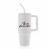 MOJE KÁVIČKA - bílý cestovní termohrnek 900 ml