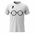 Pánské bavlněné tričko s potiskem - HARRY POTTER - bílé