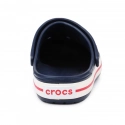 Unisex pánske a dámske nazúvaky Crockband 11016-410 Tmavomodrá s červenou - Crocs