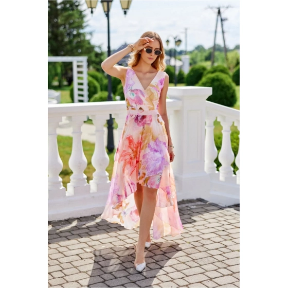 Dámské šaty SUK0401 58D /198336 Multicolor - Roco Fashion