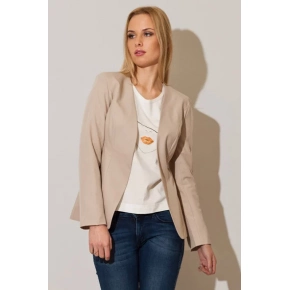Dámske sako M141 Béžová - Figl