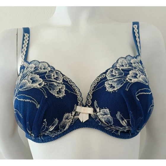 Dámska podprsenka 20115 Chiara 40517 modrá - Selmark