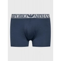 Pánske boxerky 2PACK 111769 3F720 15876 tm. modro-vínové - Emporio Armani