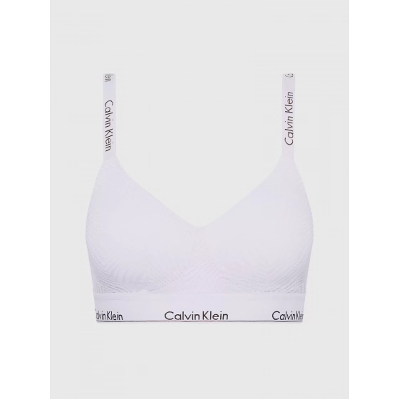 Dámska podprsenka LGHTLY LINED BRALETTE 000QF7797E LL0 lila - Calvin Klein