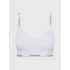 Dámska podprsenka LGHTLY LINED BRALETTE 000QF7797E LL0 lila - Calvin Klein