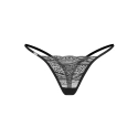 Dámske sexi tangá Clara 2-Pack čierne - Obsessive