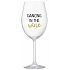 DANCING IN THE WINE - priehľadný pohár na víno 350 ml