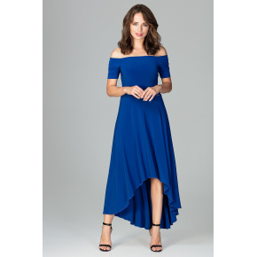 Dámske šaty K485 kráľovská modrá - Lenitif