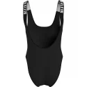 Dámske jednodielne plavky KW0KW01599 BEH čierne - Calvin Klein