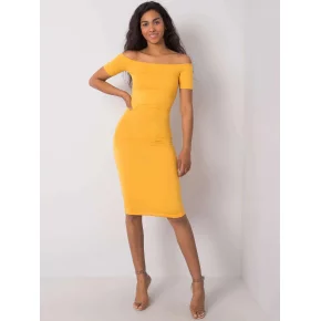 Šaty RV SK 6696.65 jasne oranžová - Rue Paris