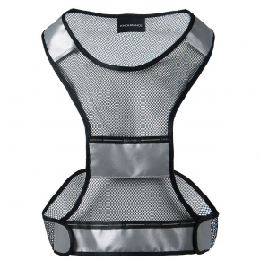 Reflexná vesta Borwey Unisex Safety Vest SS23 čierna - Endurance