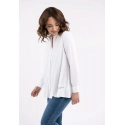 Dámska košeľa K-Emma L09347-S24 biela - Volcano