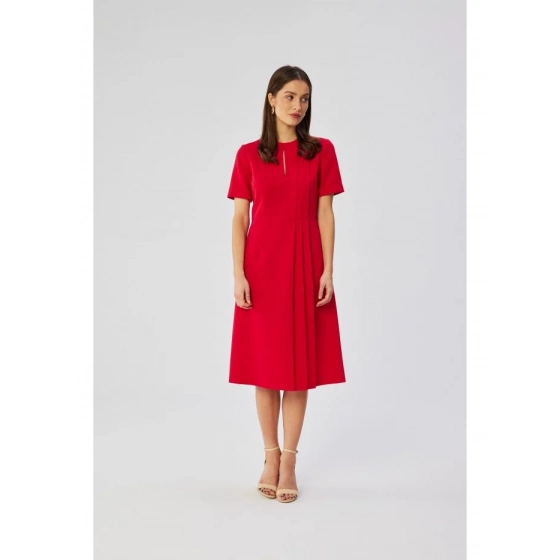 Dámske šaty S361 Červená - Stylove