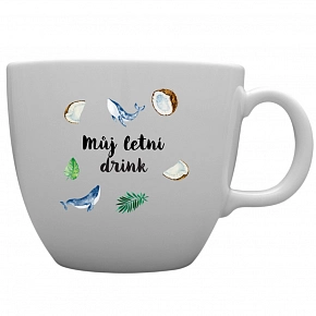 Personalizovaný MEGA XXL keramický hrnek 1 000 ml s letním mixem Personalizovaný MEGA XXL keramický hrnek 1 000 ml s letním mixem
