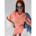 Dámske šaty 277797 lososové - Ola Voga
