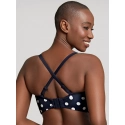 Dámsky vrchný diel plaviek Anya Riva Spot Bandeau navy/vanilla SW1453 - Panache