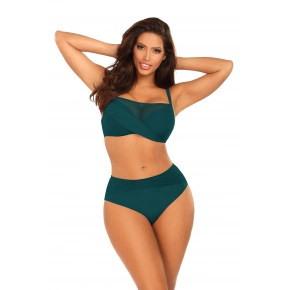 Dámske dvojdielne plavky Fashion 32 S1002N3-7c zelené - SELF