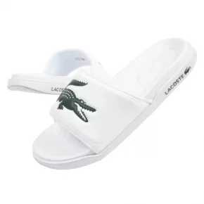Pánske žabky Croco Dualiste 201R5 M 743CMA00201R5 Biela vzor - Lacoste