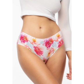 Nohavičky Peóny Cheekie Brasil bielo-červené - Julimex