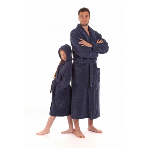 Pánsky župan Athena 2116 Tmavomodrá - Vestis