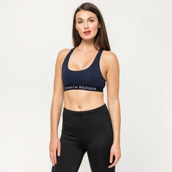 Bralette UW0UW02037 416 tm.modrá - Tommy Hilfiger