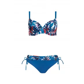 Dámske dvojdielne plavky Blue 3 S940TJ22 Modrá vzor - Self