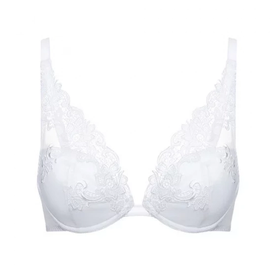 Podprsenka TRIANGLE PUSH UP 15C347 Biela(011) - Simone Perele