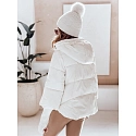 Kurtka damska zimowa MISSLAYER z kapturem biała FashionStreet TY5036