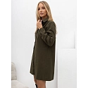 Dámske šaty PM SK W2028 26,46 khaki - FPrice