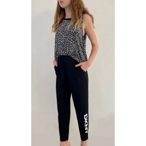 Dámsky pohodlný dvojdielny set YI2722537 - 001 Čierno/biela - DKNY