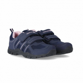 Detské tréningové topánky LOMAA - KIDS TRAINER SS21 modro-ružová - Trespass