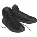 Pánske športové členkové topánky Hoops 3.0 Mid Wtr GW6421 Čierna - Adidas