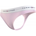 Dámske tangá LOGO WAISTBAND THONG UW0UW03835TOG svetlo ružové - Tommy Hilfiger