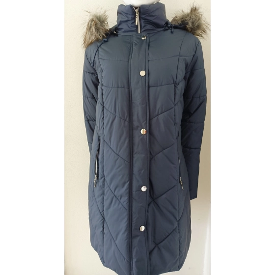 Dámska zimná bunda s kapucňou M49409 - Zaks