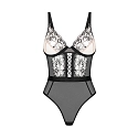 Dámske kúzelné body Vila Blanes Teddy čierne - Obsessive