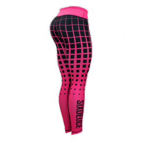 Dámske fitness legíny Six Deuce Pink Halftone - ružová - Litexo