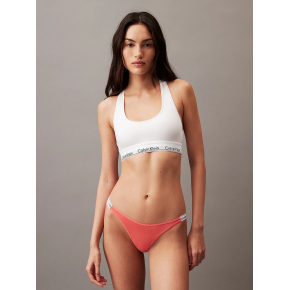 Dámske tangá 000QD5157E TBK koralové - Calvin Klein