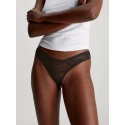 Dámske tangá 000QD3971E UB1 čierne - Calvin Klein