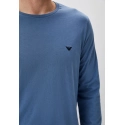 Pánske pyžamo 111791 4R567 61436 tm. modré - Emporio Armani
