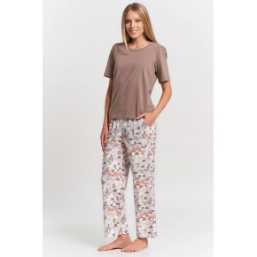 Dámske pyžamo PDD4900-026 béžové - Moraj