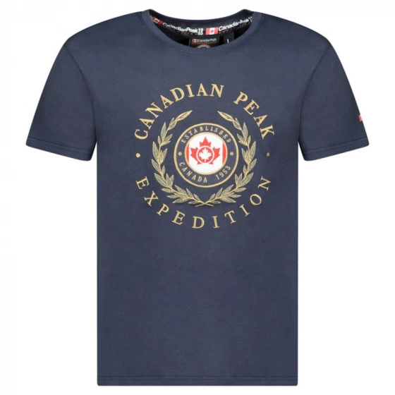 Pánske tričko RBMSZ1230H/CP tmavo modré - Canadian Peak