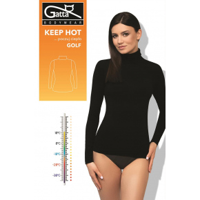 Dámsky rolák 42438S Keep Hot tmavo zelený - Gatta