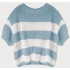 Svetlo modrý pruhovaný sveter (761ART) - Goodlooking