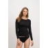 Dámske tričko s dlhým rukávom 21921 Čierna - Vamp
