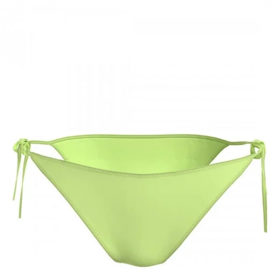 Dámske plavkové nohavičky KW0KW02508 MOT neónovo žlté - Calvin Klein