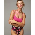 Dámske tangá Kiss Me String Maxi Čierna mix - Julimex