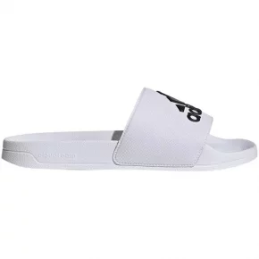 Nazúvaky Adilette U GZ3775 bielo-čierne - Adidas
