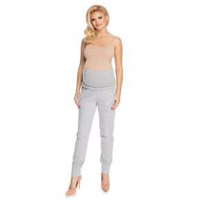 Dámske tehotenské nohavice 0173 Šedá - PeeKaBoo